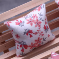 Coussins miniatures pour maison de poupée, coussin de canapé, mini coussins pour poupées, accessoires de chambre à coucher pour maison de poupée 1/12