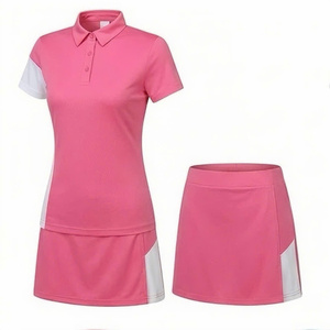 Custom Made Women Golf Clothing Set OEM ODM Vietnam Factory Manufacturing Private Label Sportswear Service Wholesale Activewear - Product Image 3