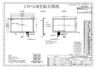 Écran LCD TFT personnalisé de 10,1 pouces, télécommandes vidéo, tablettes, navigation automobile, HD 1024x600, LVDS IPS, GT911, écran tactile capacitif