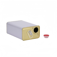 Boîtes de conserve en plastique de 24mm 32mm 35mm 42mm avec couvercles pour huile vide à usage industriel pour produits chimiques