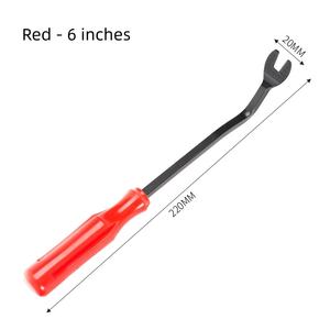 1 pièce Outil de déclipsage en acier de qualité industrielle pour panneaux de porte de voiture, clips de garnitures intérieures et éléments de fixation en <span class=keywords><strong>plastique</strong></span> - Product Image 3