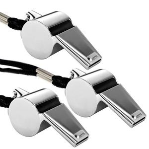 Silbato Metálico Holandés con Cordón y Logotipo Personalizado - Product Image 2