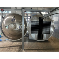 Lyophilisateur alimentaire commercial, sécheur par congélation automatique PLC, acier inoxydable 304, haute efficacité, à vendre, directement du fabricant
