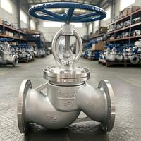 Vanne d'arrêt robuste 316L avec siège à face dure pour boues abrasives et haute pression, fournie directement par l'usine