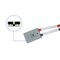 Câble de connexion rouge 50A 120A 175A 350A pour la charge de batteries de chariots élévateurs et de voiturettes de golf