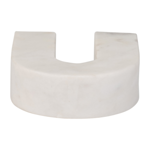 Scultura in Marmo ad Arco per Arredamento Casa, Oggetto Decorativo Moderno per Bagno, Ufficio, Soggiorno, Decorazione per Mensole - Product Image 5