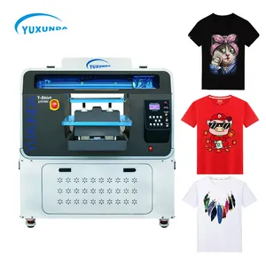 Yuxunda DTG yazıcı DTF yazıcı 2 In 1 tişört baskı makinesi PET Film tişörtlü baskı makinesi ucuz DTF DTG yazıcı fiyat