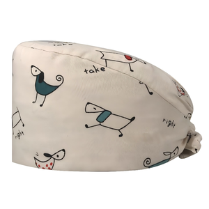 Uniformes Médicos de Hospital a la Moda, Transpirables y Cómodos, Gorros de Trabajo 100% Algodón Twill para Mujeres y Hombres de Enfermería - Product Image 2