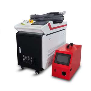Machine de soudage et de décapage de rouille au laser à fibre portable 4-en-1 3000W, nouvelle soudeuse refroidie par eau - Product Image 3