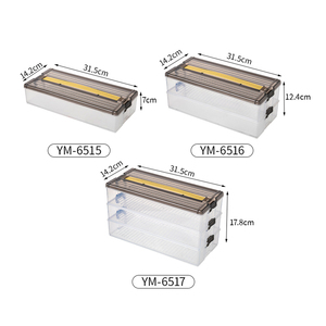 Multilayer Hộ Gia Đình Thực Phẩm Lưu Trữ <span class=keywords><strong>Container</strong></span> Tủ Lạnh Lưu Trữ Hộp Nhựa Không Dính Dưới Bánh Bao Lưu Trữ Hộp Với Xử Lý - Product Image 6