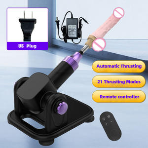 Leistungs starke elektrische weibliche Masturbation <span class=keywords><strong>Dildo</strong></span> vibratoren Schub modus Sexspielzeug für Erwachsene Einstellbare Frauen Sexuelle automatische Maschine - Product Image 6