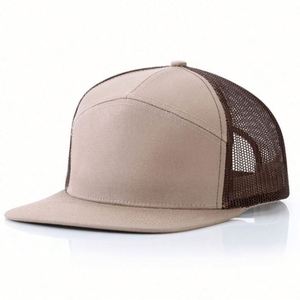 Nueva Gorra Trucker de 7 Paneles, Malla Impermeable, Gorra de Béisbol con Logotipo Personalizado, Transpirable, Protección Solar, Gorras Deportivas de Moda - Product Image 4