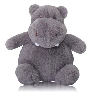Campione gratuito di canto ippopotamo peluche giocattolo per bambini bambini piccoli giocattoli morbidi di peluche ippopotamo ippopotamo rosa ippopotamo animali di peluche - Product Image 5