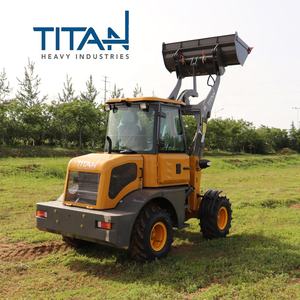 รถตักขนาดเล็กคุณภาพสูง 1.5 ตัน รุ่น TL15 สำหรับงานสวน รถตักล้อยางด้านหน้า พร้อมเครื่องยนต์ ปั๊ม เกียร์ และลูกปืนใหม่ เหมาะสำหรับใช้ในร้านค้าปลีกและร้านอาหาร - Product Image 3