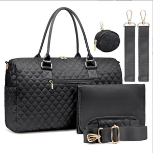 Bolsa de Pañales Multifuncional Personalizada, Bolsa de Maternidad <span class=keywords><strong>para</strong></span> Hospital, Bolsa de Bebé de Gran Capacidad, Impermeable, <span class=keywords><strong>para</strong></span> Viajes - Product Image 5