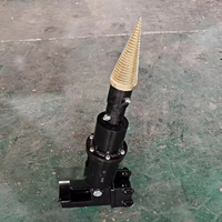 BLVT Pompe, Engrenage et Roulement pour Fendeuse de Bois et Processeur de Bûches, Accessoire pour Excavatrice Hydraulique, pour Mini-Excavatrice Forestière 1T-5T, Axe Universel