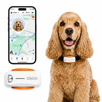 Rastreador GPS para Perros con Suite de Bienestar, Ubicación en Tiempo Real, Alertas de Geocerca, Monitor de Actividad y Sueño, Diagnóstico por IA, Resistente al Agua IP67, Plástico, 4G