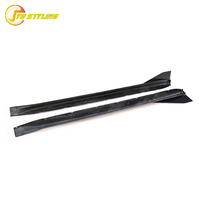 Jupes latérales en fibre de carbone sèche MP Style G82 avec clips pour BMW M4 G82, spoiler de jupes latérales de pare-chocs, accessoires extérieurs, kits carrosserie