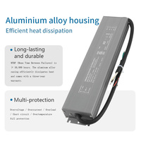 HUARON HRES 0-10V ETL Certified IP67 Waterproof Aluminum Case AC-DC Power Converter 220V Input 12V/24V Output LED Lighting