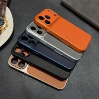 Étui de luxe populaire en cuir PU texture litchi pour iPhone 18 17 16 15 14 13 12 11 Pro Max