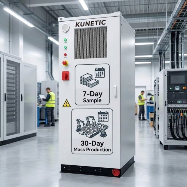 KUNETIC 135kW 5MWh LiFePO4 Liquid Cooled Energy Storage System TG EBank-2 Utility Scale BESS Container Solar Storage Solution