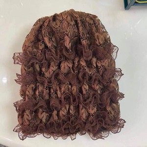 Vente en gros, nouveauté, <span class=keywords><strong>bonnet</strong></span> en satin de luxe pour femme musulmane, chapeaux turcs islamiques, large bande, <span class=keywords><strong>bonnet</strong></span> en coton pour dormir et dormir - Product Image 2