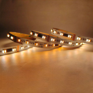 24V 60 <span class=keywords><strong>LED</strong></span> mỗi mét ucs512g6 DMX512 lập trình địa chỉ rgbcct RGB RGBW mát ấm trắng pixe DMX <span class=keywords><strong>LED</strong></span> Strip - Product Image 1