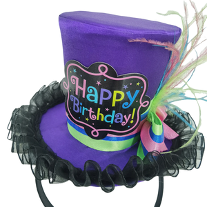 <span class=keywords><strong>Top</strong></span> <span class=keywords><strong>hat</strong></span> Headband trang trí phụ kiện lễ hội sinh nhật đảng <span class=keywords><strong>hat</strong></span> cho lễ kỷ niệm - Product Image 2