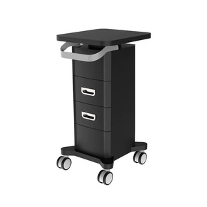 High Quality Mobile Beauty Trolley Cart Spa Instrument Stand with Drawers Storage for Facial <b>Steamer</b> Bubble Machine Workstation - Product Image 2