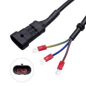 Carcasa de receptáculo de Sensor automático a prueba de agua, conector Super Seal, cableado automático, telar, Ty Amp Co, arnés de conector de 3 pines - Product Image 4