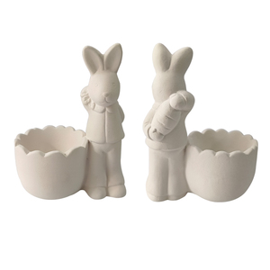 Elsas pâques lapin fleur Pot peinture <span class=keywords><strong>plâtre</strong></span> <span class=keywords><strong>dessin</strong></span> jouets kit de coloriage pour enfants bricolage peinture acrylique couleur - Product Image 3