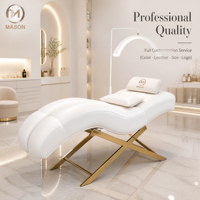 Fauteuil de pédicure et de soin du visage pliable et portable - Design moderne professionnel en cuir synthétique pour usage commercial et hôtelier