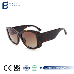Lunettes de soleil vintage œil-de-chat en écaille de tortue, monture PC, style rétro, grandes marques, vente en gros, noires, nouvelle mode, avec boîte, unisexe - Product Image 1