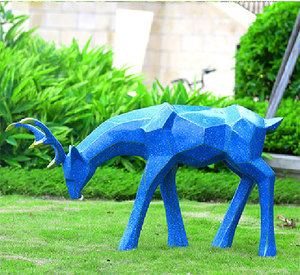 S279 lindo conejo par escultura en resina jardín ornamento estatuas de conejito para Patio mesa o decoración del hogar figuritas de animales - Product Image 3