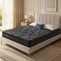 Matelas à ressorts ensachés en tissu tricoté