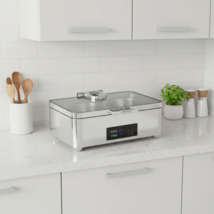 Ensemble de buffet chauffant électrique de luxe 9L, double usage (humide et sec) + réservation - Product Image 1
