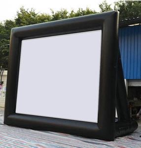 Pantalla de cine inflable personalizada, tienda de proyección de pared, pantalla de reproductor de proyección de publicidad móvil portátil para exteriores - Product Image 3