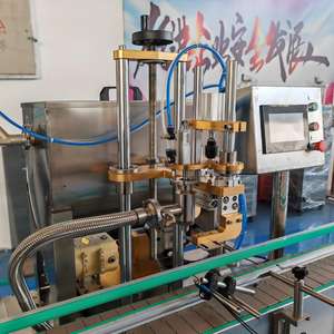 Servo Pneumatic Filling <strong>Machine</strong> 200ml 750ml 5000ml Liquid Thick Sauce Nut Butter Jar Bottle With Conveyor Capping Labeling - Product Image 2