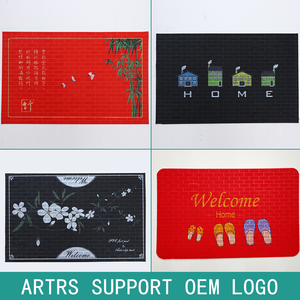 Tapis de <span class=keywords><strong>voiture</strong></span> en PVC imperméable en gros, rouleau antidérapant avec picots à l'arrière - Product Image 3