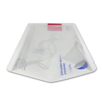 Hydropulseur dentaire avec pochette de voyage et sacs plats auto-scellants en polyéthylène pour accessoires de soins dentaires prolongés