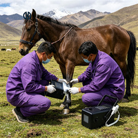Termómetro Portátil de Rayos X para Animales Grandes, Máquina Reutilizable de 1.8KW con Batería para Ganado, Caballos y Perros