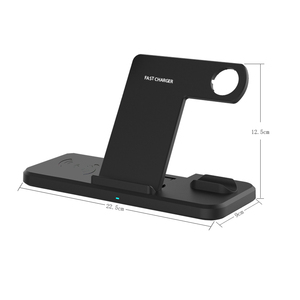 <span class=keywords><strong>Cargador</strong></span> rápido inalámbrico 3 en 1 Soporte para teléfono <span class=keywords><strong>de</strong></span> 15W para Airpods/<span class=keywords><strong>iPhone</strong></span> 12 Pro Max/<span class=keywords><strong>XR</strong></span>/X/8/iWatch - Product Image 5