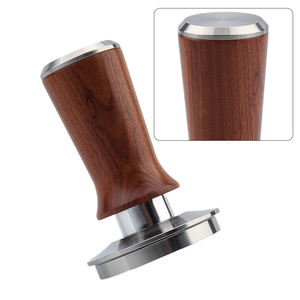 바리스타 도구 듀얼 스프링 커피 탬퍼, 고품질 전체 사이즈 304 스테인리스 스틸 탬퍼 베이스 스프링 장착 탬퍼 - Product Image 2