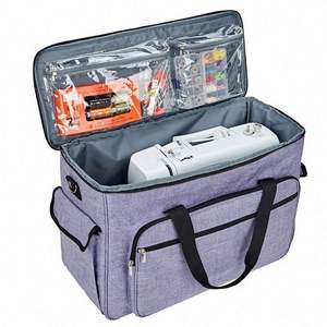 Étui pour machine à coudre avec rembourrage amovible, grand sac de transport pour machine à coudre, échantillon gratuit - Product Image 2
