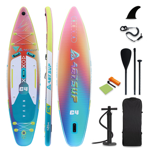 Oem tùy chỉnh thả khâu vải 34 inch lớn Inflatable mái chèo Hội Đồng Quản trị Trung Quốc sản xuất - Product Image 1