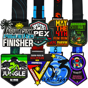 <span class=keywords><strong>Trofeos</strong></span> y Medallas Escolares, Medallas Personalizadas, Medallas Deportivas Metálicas, Medallas <span class=keywords><strong>de</strong></span> Metal Personalizadas en 3D - Product Image 1