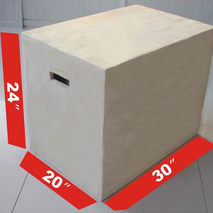 Caja de salto de madera, disponible en 5 tamaños, para saltar al gimnasio - Product Image 3