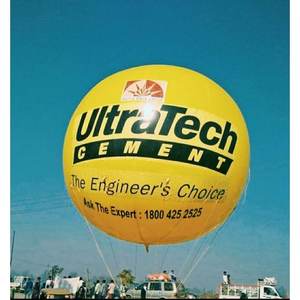 Kunden spezifischer Werbe himmel runder Helium ballon Globo de Luftschiff aufblasbares aufblasbares Werbe luftschiff - Product Image 6