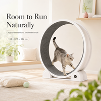 Roue pour chat pliable en ABS écologique pour une logistique efficace |   Ajustable |   Emballage de grand diamètre |   Expédition rapide Roue durable