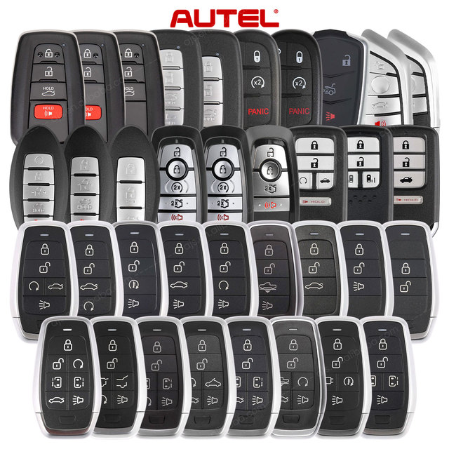 Autel IKEY Car Universal Smart Key FOB Remote Accessories Nissan Toyota Hyundai Honda Ford GM Chrysler Vehicle Key Programming